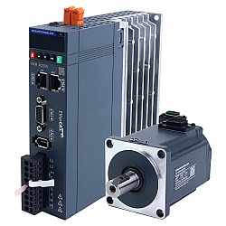 Комплект серводвигателя переменного тока EtherCAT серии A6 400Вт STO Safe Torque Off 3000об/мин 1,27Нм Абсолютный энкодер 17 бит IP67