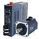 Комплект серводвигателя переменного тока EtherCAT серии A6 750Вт STO Safe Torque Off 3000об/мин 2,39Нм с тормозом Абсолютный энкодер 17 бит IP67 - A6-EC750H2B1-M17-STO | StepperOnline