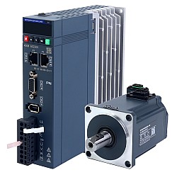 Комплект серводвигателя переменного тока серии A6 400 Вт PROFINET, 3000 об/мин, 1,27 Нм, 17-битный абсолютный энкодер IP67