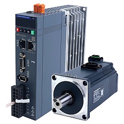 Комплект серводвигателя переменного тока PROFINET серии A6 400Вт STO Safe Torque Off 3000об/мин 1,27Нм с тормозом Абсолютный энкодер 17 бит IP67