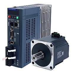 Комплект серводвигателя переменного тока серии A6 750 Вт PROFINET, 3000 об/мин, 2,39 Нм, 17-битный абсолютный энкодер IP67