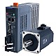 Комплект серводвигателя переменного тока PROFINET серии A6 750Вт STO Safe Torque Off 3000об/мин 2,39Нм с тормозом Абсолютный энкодер 17 бит IP67 - A6-PN750H2B1-M17-STO | StepperOnline