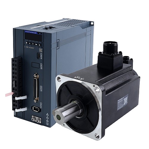 Набор серводвигателей переменного тока A6 серии 2000W RS485 3000rpm 6.37Nm 17-битный абсолютный энкодер IP67 - A6-RS2000H3A1-M17 | StepperOnline