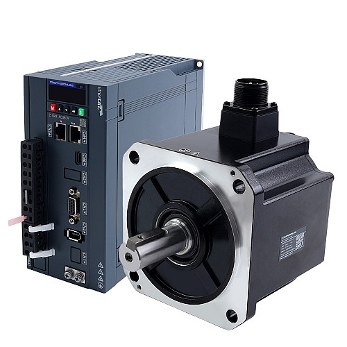 Набор серводвигателей переменного тока A6H серии 1800W EtherCAT 1500rpm 11.50Nm 17-битный абсолютный энкодер IP67 - A6H-EC1800H3A1-M17 | StepperOnline