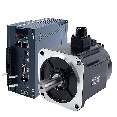 Набор серводвигателей переменного тока A6H серии 1800W EtherCAT 1500rpm 11.50Nm с тормозом 17-битный абсолютный энкодер IP67 - A6H-EC1800H3B1-M17 | StepperOnline
