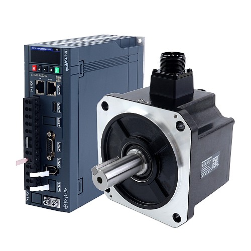 Набор серводвигателей переменного тока A6H серии 850W EtherCAT 1500rpm 5.39Nm 17-битный абсолютный энкодер IP67 - A6H-EC850H2A1-M17 | StepperOnline