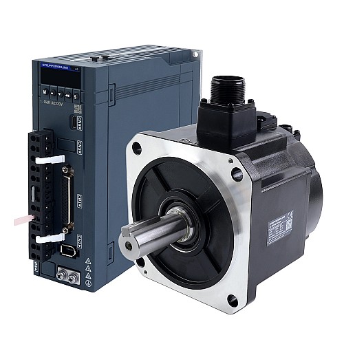 Набор серводвигателей переменного тока A6H серии 850W RS485 1500rpm 5.39Nm с тормозом 17-битный абсолютный энкодер IP67 - A6H-RS850H2B1-M17 | StepperOnline