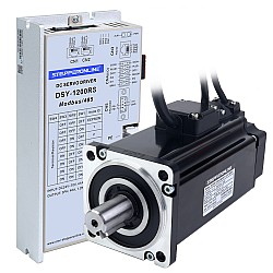 Серводвигатель постоянного тока серии DSY 1000 Вт RS485 24–70 В постоянного тока 3,20 Нм с тормозом 3000 об/мин 17-битный инкрементальный энкодер IP65