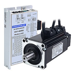 Серводвигатель постоянного тока серии DSY 400 Вт RS485 24–70 В постоянного тока 1,27 Нм с тормозом 3000 об/мин 17-битный инкрементальный энкодер IP65