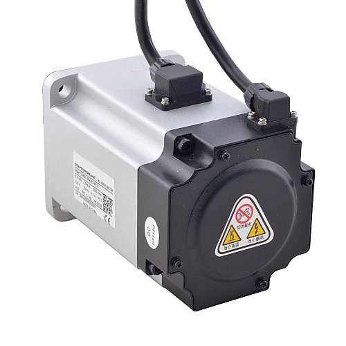 Распродажа в Китае - Комплект серводвигателя переменного тока серии T6 мощностью 750 Вт, 3000 об/мин, 2,39 Нм, с тормозом, 17-битный энкодер, класс защиты IP65 - CN-T6-RS750H2B3-M17S | StepperOnline