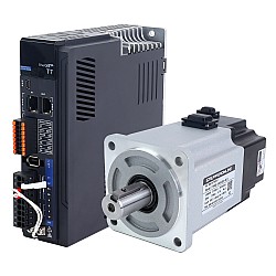 Комплект серводвигателя переменного тока серии T7 EtherCAT 1000 Вт, 3000 об/мин, 3,18 Нм, с тормозом, 23-битный энкодер, IP67