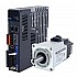Комплект серводвигателя переменного тока серии T7 EtherCAT 400 Вт, 3000 об/мин, 1,27 Нм, с тормозом, 23-битный энкодер, IP67