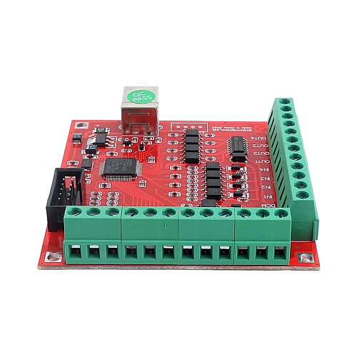 4-осевой контроллер ЧПУ Breakout Board с частотой 100 кГц и USB-управлением для Mach3