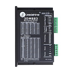 Трехфазный цифровой шаговый драйвер Leadshine 0,5–8,3 А, 20–80 В постоянного тока для шаговых двигателей Nema 23, 24, 34
