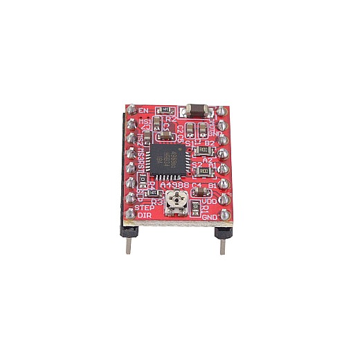 Модуль драйвера шагового двигателя A4988 с радиатором для 3D-принтера Reprap (упаковка из 5 шт.) Модуль драйвера шагового двигателя A4988 с радиатором для 3D-принтера Reprap (упаковка из 5 шт.)
