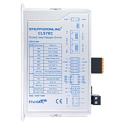 Драйвер шагового двигателя с замкнутым контуром EtherCAT серии Y, 0–7,2 А, 24–50 В постоянного тока для шаговых двигателей Nema 17, 23, 24