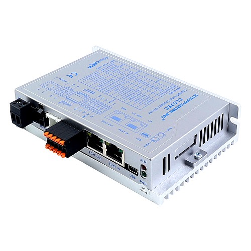 Драйвер шагового двигателя с замкнутым контуром EtherCAT серии Y, 0–7,2 А, 24–50 В постоянного тока для шаговых двигателей Nema 17, 23, 24 Драйвер шагового двигателя с замкнутым контуром EtherCAT серии Y, 0–7,2 А, 24–50 В постоянного тока для шаговых двигателей Nema 17, 23, 24