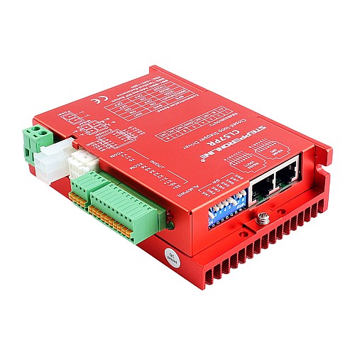 Драйвер шагового двигателя с замкнутым контуром Modbus RS485 серии Y, 0–5,0А, 20–50В постоянного тока для шаговых двигателей Nema 17, 23, 24 - CL57PR | StepperOnline Драйвер шагового двигателя с замкнутым контуром Modbus RS485 серии Y, 0–5,0А, 20–50В постоянного тока для шаговых двигателей Nema 17, 23, 24 - CL57PR | StepperOnline