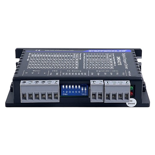 Цифровой шаговый драйвер серии TE 1,0-4,2A 24-50VDC для двигателей Nema 17, 23 - DM542TE | StepperOnline