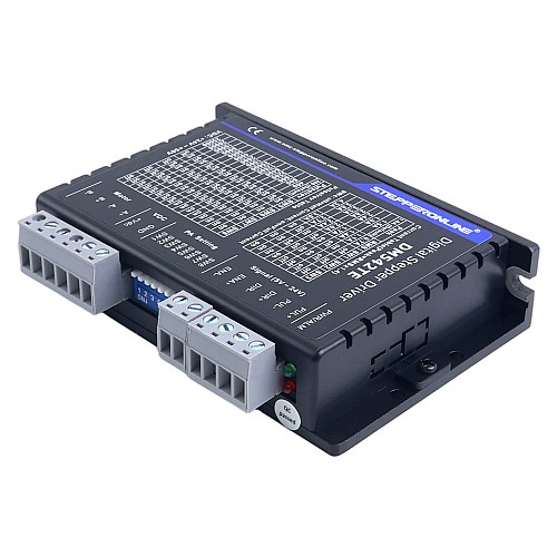 Цифровой шаговый драйвер серии TE 1,0-4,2A 24-50VDC для двигателей Nema 17, 23 - DM542TE | StepperOnline