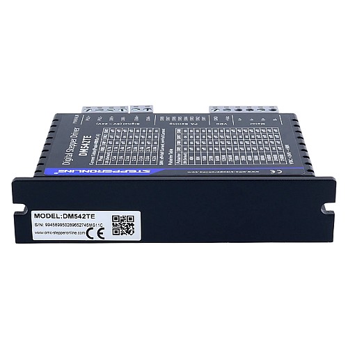 Цифровой шаговый драйвер серии TE 1,0-4,2A 24-50VDC для двигателей Nema 17, 23 - DM542TE | StepperOnline