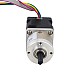 Шаговый двигатель Nema 14 с редуктором и замкнутым контуром, длина 34 мм, передаточное отношение 5:1, энкодер 300 имп/об