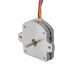 Блин Nema 11 биполярный 1,8 градуса 1 Н·см (1,4164 унции·дюйма) 0,5 А 28x28x9,5 мм 4 провода
