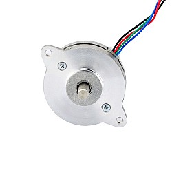 Круглый Nema 14, двухполюсный, 0,9 градуса, 5 Н·см (7,08 унций·дюйма), 0,5 А, Φ36x12,5 мм, 4 провода