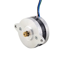 Круглый Nema 14, двухполюсный, 0,9 градуса, 9 Н·см (12,75 унций/дюйм), 1,0 А, Φ36x17,5 мм, 4 провода для Voron Stealthburner