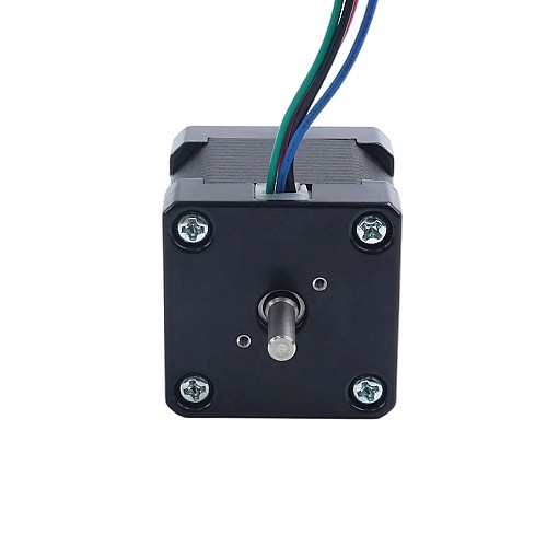 Двойной вал Nema 14 1,8 градуса 18 Н·см (25,5 унций·дюйм) 0,8 А 35,2 x 35,2 x 34 мм 4 провода