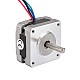 Nema 16 биполярный 0,9 градуса 11 Н·см (15,58 унций·дюйм) 1,2 А 39 x 39 x 22 мм 4 провода Nema 16 биполярный 0,9 градуса 11 Н·см (15,58 унций·дюйм) 1,2 А 39 x 39 x 22 мм 4 провода