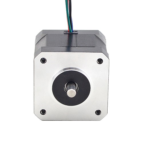 Короткий вал Nema 17, биполярный, 36 Н·см (51 унция-дюйм), 1,58 А, 42 x 42 x 39 мм, 4 провода