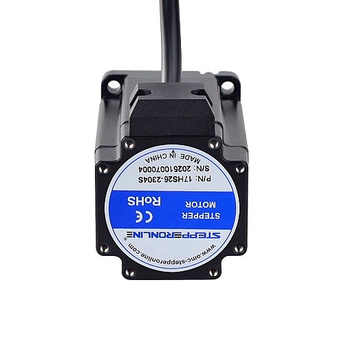 Nema 17 биполярный 1,8 градуса 79 Н·см (111,896 унций·дюйм) 2,3 А 42x42x67 мм 4 провода