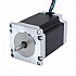 Двухполюсный Nema 23 серии E, 1,8 градуса, 2,0 Нм (261,98 унций-дюймов), 2,8 А, 57x57x76 мм, 4 провода