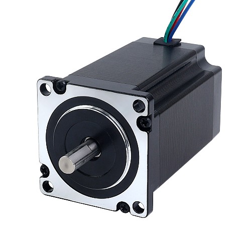 Двухполюсный Nema 23 серии P, 1,8 градуса, 2,4 Нм (339,87 унций-дюймов), 4,0 А, 57x57x84 мм, 4 провода