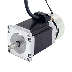 Шаговый двигатель Nema 23 1,9 Н·м (269 унций·дюйм) с моментом трения тормоза 2,0 Н·м (283 унций·дюйм)
