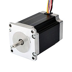 Двухвальный Nema 23 Uni/Bipolar 1.8° 2.83 Нм (400 унций-дюймов) 4A 57x57x84 мм 8 проводов