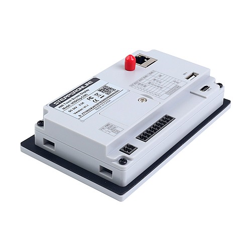 Сенсорный светодиодный дисплей HMI с разрешением 4,3 дюйма, разрешением 480 x 272 пикселей, последовательным портом RS-485 и USB, флэш-памятью 128 МБ и модулем Wi-Fi