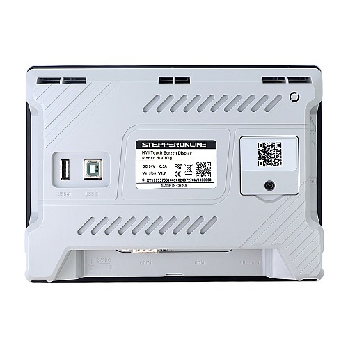 Сенсорный экран HMI LED с разрешением 7 дюймов, разрешением 800 x 480 пикселей, последовательным портом RS-485 и USB, флэш-памятью 128 МБ, поддержкой lloT