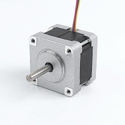 Б/у - Nema 16 биполярный 0,9 градуса 12 Н·см (16,99 унций·дюйм) 0,63 А 39x39x31 мм 4 провода