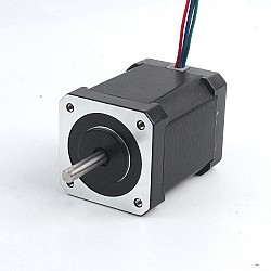 Б/у - Nema 17 биполярный 1,8 градуса 59 Н·см (83,55 унций·дюйм) 0,64 А 42x42x60 мм 4 провода