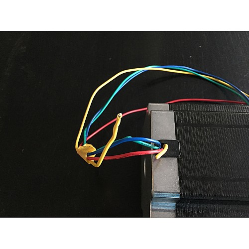 Использованный продукт - Шаговый двигатель Nema 42 с ЧПУ, биполярный, 30 Нм (4248 унций-дюймов), 8 А, 110 x 110 x 201 мм, 4 провода - 42HS79-8004S-USED | StepperOnline