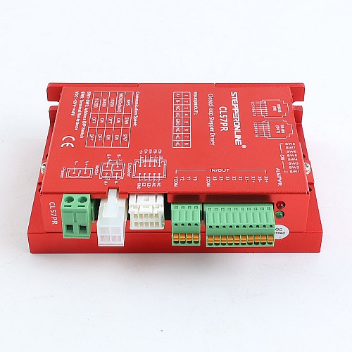 Б/у - Китайский склад - Драйвер шагового двигателя с замкнутым контуром Modbus RS485 серии Y, 0–5,0А, 20–50В постоянного тока для шаговых двигателей Nema 17, 23, 24 - CL57PR-USED | StepperOnline