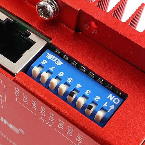 Б/у - Китайский склад - Драйвер шагового двигателя с замкнутым контуром Modbus RS485 серии Y, 0–5,0А, 20–50В постоянного тока для шаговых двигателей Nema 17, 23, 24 - CL57PR-USED | StepperOnline