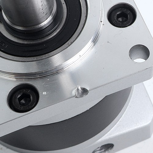 Планетарный редуктор серии MG, передаточное отношение 10:1, люфт 30 угловых минут, шаговый двигатель Nema 23 с валом 8 мм - MG23-G10-D8-USED | StepperOnline